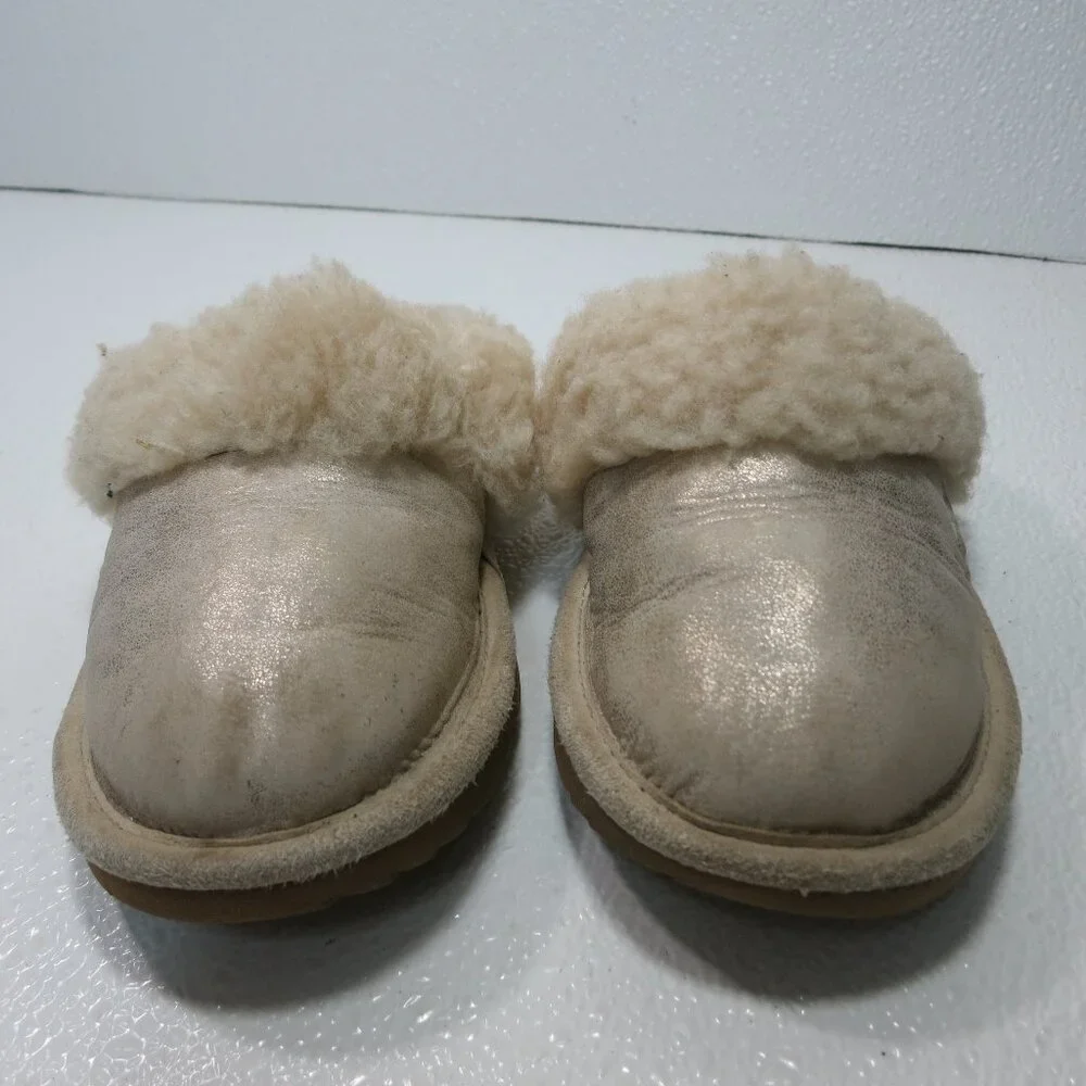 UGG Coquette Kids Insulated Slide Sandals Footwear Winter Shoes Sz 13